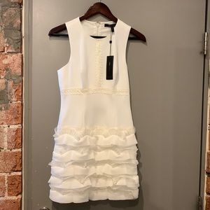 BCBG MAXAZRIA “Maile” Off White Formal Short Dress Size 0
